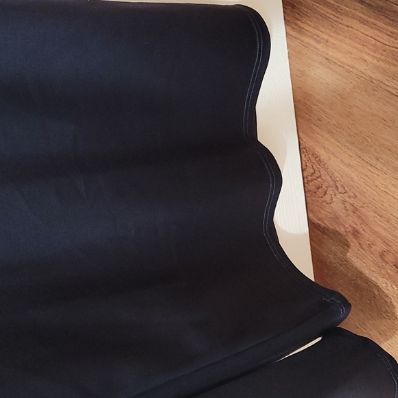 satin navy jumpsuit size Medium - Picture 5 of 6